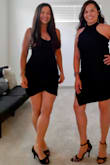 I felt amazing in this dress.  I used an adhesive backless bra to give the girls some oomf. - Sarah W.