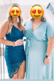 Purchased for a wedding! Really pretty and flattering - Amanda M.