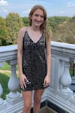 The dress fit perfectly. The straps were a little loose. - Kimberly C.