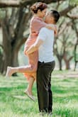 I wore these shoes on my prewedding session photo, got them on sale $15, no one believes me lol. very comfy, highly recommend - Elina N.