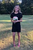 My daughter wore this dress for homecoming and it was a perfect fit. Ordered the XS and it was true to size. - Hope C.