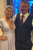 Comfortable dress, though I was a little nervous about the neck line. Received several compliments. Material was easy to iron (I traveled for the wedding so the suitcase left some wrinkles). Overall a great dress! - Amanda M.