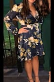 This dress was prefect for an outdoor fall wedding, I had many compliments on it. I do have a larger rib cage so it was more open on the chest area than I usually am comfortable with, but with a nice push up bra it worked perfectly - Stacey C.