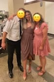 I got SO many compliments on this dress. I will say that it is true to size, but I my chest is 36, and the area around my ribcage was super tight. But I know a large would have been way too big. - Allyson N.