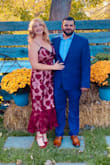 I bought this dress for a wedding, and was skeptical since I'm usually between sizes and haven't bought a dress since I've had 2 children and breastfed them. So this dress was entirely for me! It fit like a glove! The length was a tad longer than I expected but it worked out great. Would 10/10 recommend! - Shelby D.
