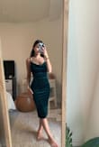 This dress is perfect and such good quality for the cost. It hugs all my curves just right and it's the perfect balance between sexy and classy! Will be wearing this to a winter wedding. 10/10 - Rachel K.