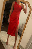 Wore this to a wedding in San Diego and was constantly asked where I got it. Perfect combination of classy and sexy. Love the red color, really hoping the blue color comes back in stock eventually so I could have it too! - Kellyn S.
