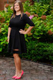 Absolutely perfect dress for what I was looking for. Fit perfectly according to size chart. Great for business casual or date night. - Shaunna O.