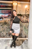 Love the skirt so much! It's the perfect length - Krystel M.