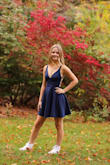Beautiful dress, back was so pretty. Front was a little too low but we made it work. - Dena D.