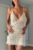 This minidress is so chic! Only downside is it was a little too short on me. I'm 5'9" and felt a tiny bit exposed. Still an absolute steal especially considering the sale price. - Lindsey V.