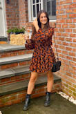 Comfortable, modest, and fun. Can be worn anywhere, to work or a function. Dress it up or down - Dana F.