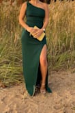 I bought this dress for a wedding and it fit perfectly. I would recommend that if you are tiny on the waist, get a smaller size than you normally buy. This dress enhances your figure and is very comfortable. - Sabina M.