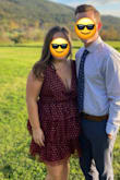 LOVED this dress for a fall wedding. I ordered my usual size Large but a medium was accidentally sent and before I sent it back I tried it on and it fit perfect, better than a large would have. It fit tight enough in the chest so I felt very secure but not like I was falling out, and comfortably loose in the rest of the dress. I got so many compliments and felt amazing and so fun in it! - Jessica B.