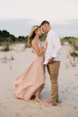 I wore this for my engagement photos on the beach and it was beautiful! It was lightweight and comfortable to wear! - Emily J.