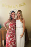 I wore this for my engagement party and it was beautiful! It was lightweight and comfortable to wear! - Emily J.