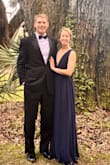 I loved this dress! I ordered the XXS and had it altered for the shoulders and the hem. Fits beautifully and was very comfortable. I got compliments on it all night! - Allie D.