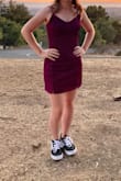 This dress fit my daughter perfectly and the adjustable straps were great for making her feel comfortable. The length was perfect for her, not too short. - Jessica P.