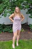 Bought this dress last minute for my daughter's homecoming.  Arrived quickly.....fit perfectly and color was what she was hoping it would be!  Very pleased!! - Makayla J.