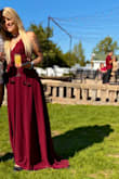 Loved this dress! Even though it was very long for me. Still super pretty! - Isa T.