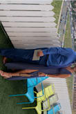 I searched high and low for a dress and took a chance on this one. Absolutely loved it and received many compliments. I ordered the denim blue color which is more of a lavender. The dress was a bit long for me and I had to have it hemmed. You cannot wear a traditional bra with this, so I ordered a u bra and that worked fine. Delivery was super fast too! Great purchase! - Laura C.