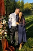 True to size. I loved the way this dress fit, but I will say the bust hits very low. I used fashion tape to keep the ladies in. Besides that, beautiful dress and received tons of compliments! - Jessica S.