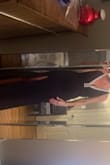 I love this dress! It is very classy and the material is high quality and heavy. Fits like a glove! I did have to have the length tailored  as it is very long. I also had to have the top of the shoulders tucked because it was too big.  You will definitely make an entrance in this dress!!. It is timeless and I'm sure I'll be using it for years to come!  Great price for the quality, very comfortable too! - Lisa V.