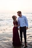 Loved this dress for a dramatic look for our engagement photos. - Dani S.