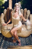 I wore this dress to a roaring 20s/Gatsby party and it was a huge hit!! - Mauri B.