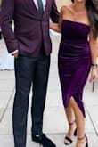 Absolutely loved this dress. The purple is a nice change but not too loud. I received so many compliments! - Emily O.