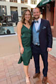 I love this dress!! I wore it to a wedding and got so many compliments. It was comfortable and easy to wear. I definitely plan to wear it again!! My only advice would be to find a good bra to wear with it since the material sort of clings, and to make sure to tie the wrap part well. - Mary R.