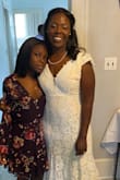 I loved the quality of the dress but we showed have bought a extra small. - Tanisha H.
