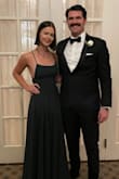 This checks all the boxes for something to wear to a black-tie wedding. It's fairly simple but still classy and the fit was perfect! I altered it a smidge but could have worn it off the rack. It's exactly what it needs to be! Also the color is gorgeous and perfect for fall events! - Darah F.