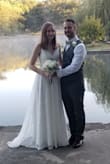 The dress arrived quickly and fit perfectly with no alterations. Good quality and great price! Comfortable fit. Even better, it was long enough for me to wear 2" heels with. - Cassandra A.