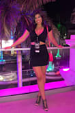 Wore this to outfit to my boyfriends boxing event. So comfortable. A few ladies asked where I purchased. I ordered a medium and it fit perfectly: - Lorraine V.