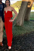 Really loved this outfit and got a ton of compliments at a wedding I attended. Classy but tight enough to be sexy. Top stayed up great. - Kyra S.