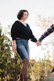 Cute for my engagement photos! Looks good with jeans or any other outfit - Karissa D.