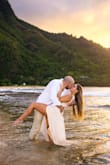 I felt like an absolute BEACH QUEEN in this dress. I'm only 5'2" and I did have to have the top altered because it was too long and the girls were quite literally falling out. But it was super beautiful dress - Kelsey C.