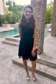 I really loved this dress! It fit great!!!! It was comfortable & easy to move in. I got a lot of compliments. - Kimberly L.