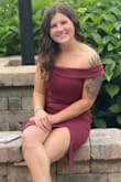 Very beautiful dress, but cannot wear any undergarments without the lines showing. Have worn it to a few weddings and will continue to do so - Maggie H.