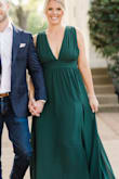 Love this dress!!!! Needed to take up slightly on my shoulders to keep the "girls" in but overall absolutely stunning! - Mallory F.