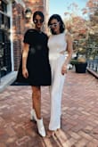 I wore this for my rehearsal dinner and LOVED it. It was so comfortable, and I felt amazing in it. I did hem it an inch or two, since it was quite long (even in heels it touched the floor for little 5'4" me). Other than that it fit great and I would absolutely recommend!! - Maddy M.