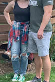 I have a super hard time finding jeans, as I have larger than average thighs with a smaller waist in comparison. These jeans fit me perfectly and I felt so comfortable in them. - Alexandra H.
