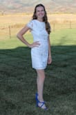 I absolutely fell in love with this dress! I ordered an XS and S, and the XS fit nicely, but did not allow for much movement or sitting down. I ended up keeping the S and received so many compliments! Bonus: I didn't have to wear a bra! The only thing to be aware of is that the sleeves do not allow for much arm movement. - Adia C.