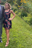 Great dress! Super fun to wear. Kind of short, but being a shorter girl this wasn't a problem. Comfy and not super tight/form-fitting, room to dance! - Sarah G.