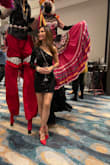Its a beautiful pair of red shoes! I had a lot of compliments during the night. However, my feel started to hurt after a lot of walking around - Trisha V.