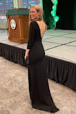 I wore this to a gala and received so many compliments. It was perfect for the (still warm) October weather. - Caroline M.