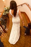 This dress was absolutely stunning for my vow renewal!  I wore it with cowboy boots and it was amazing. - Wendy S.