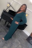 I ordered a S & M. I'm between sizes after going through cancer treatment. The small was too tight. The medium was a little more loose so I kept that one. I also had to have it hemmed because it was so long! Great jumpsuit. I got compliments all night. - KINIKA C.