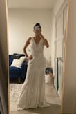 This gown is beautiful for the price. However, I returned due to minor details being off. I would still recommend it to a bride on a budget! - Emily G.
